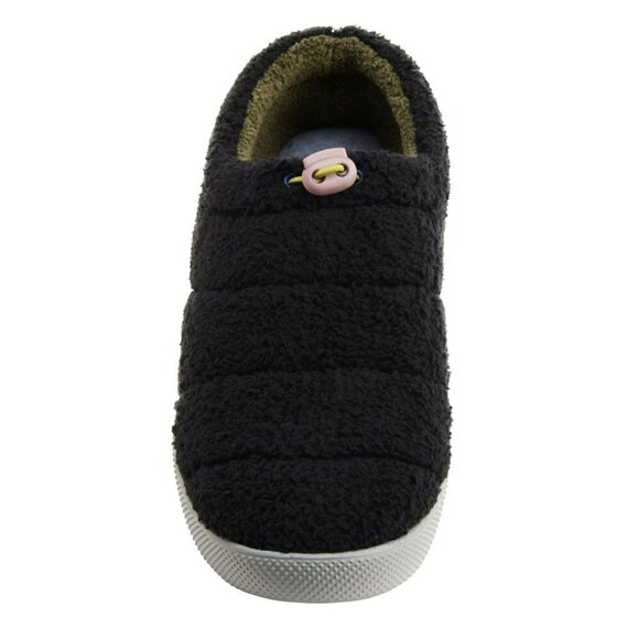 NWT Dearfoams Men\'s Tatum Cozy Slippers Faux Fur Lining Indoor Outdoor Fleece Sp main image 5
